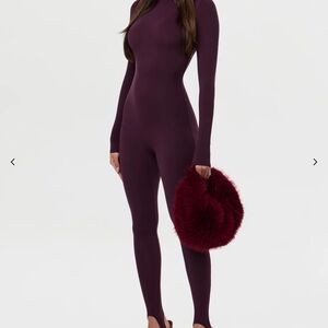 Naked Wardrobe Plum Jumpsuit